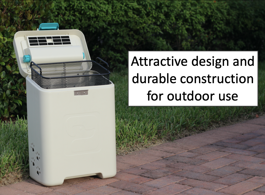 Pet waste station for home online
